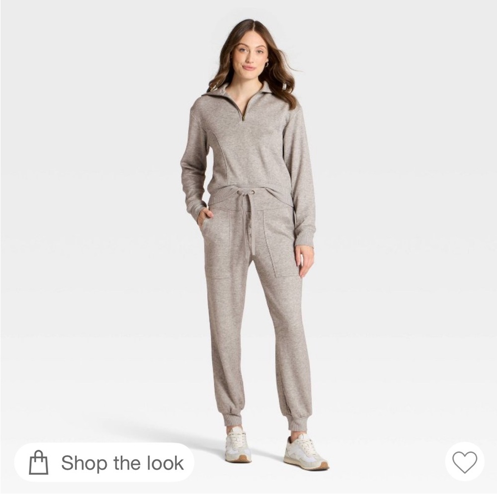 5 for $25!! Universal Thread Quarter Zip Pullover Sweatshirt Jogging Set